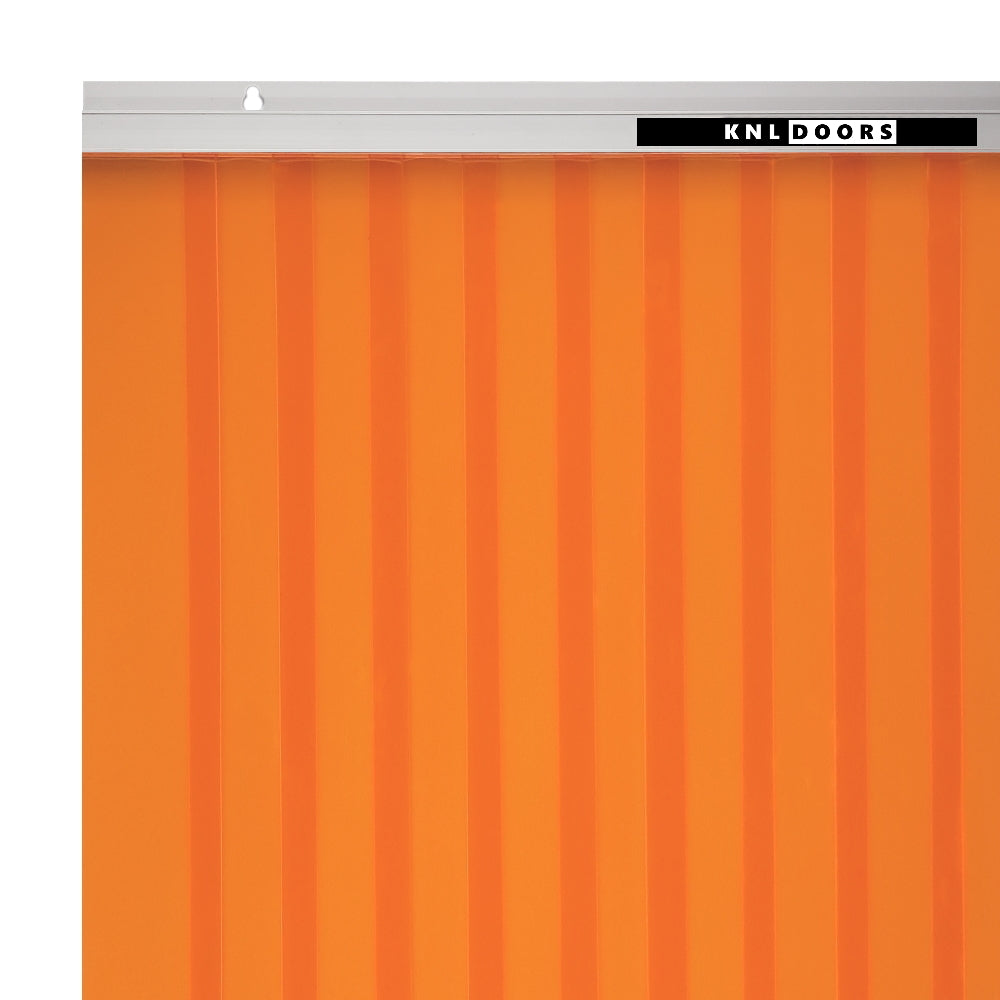 ORANGE Strip Curtain Door (1.8mm x 75mm PVC)