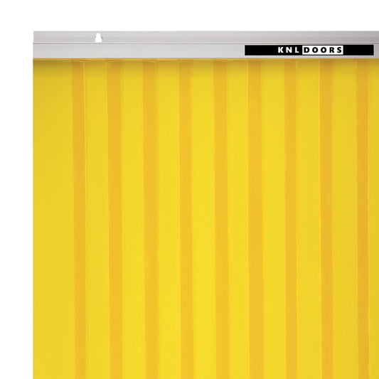 Yellow Strip Curtain Door (1.8mm x 75mm PVC)